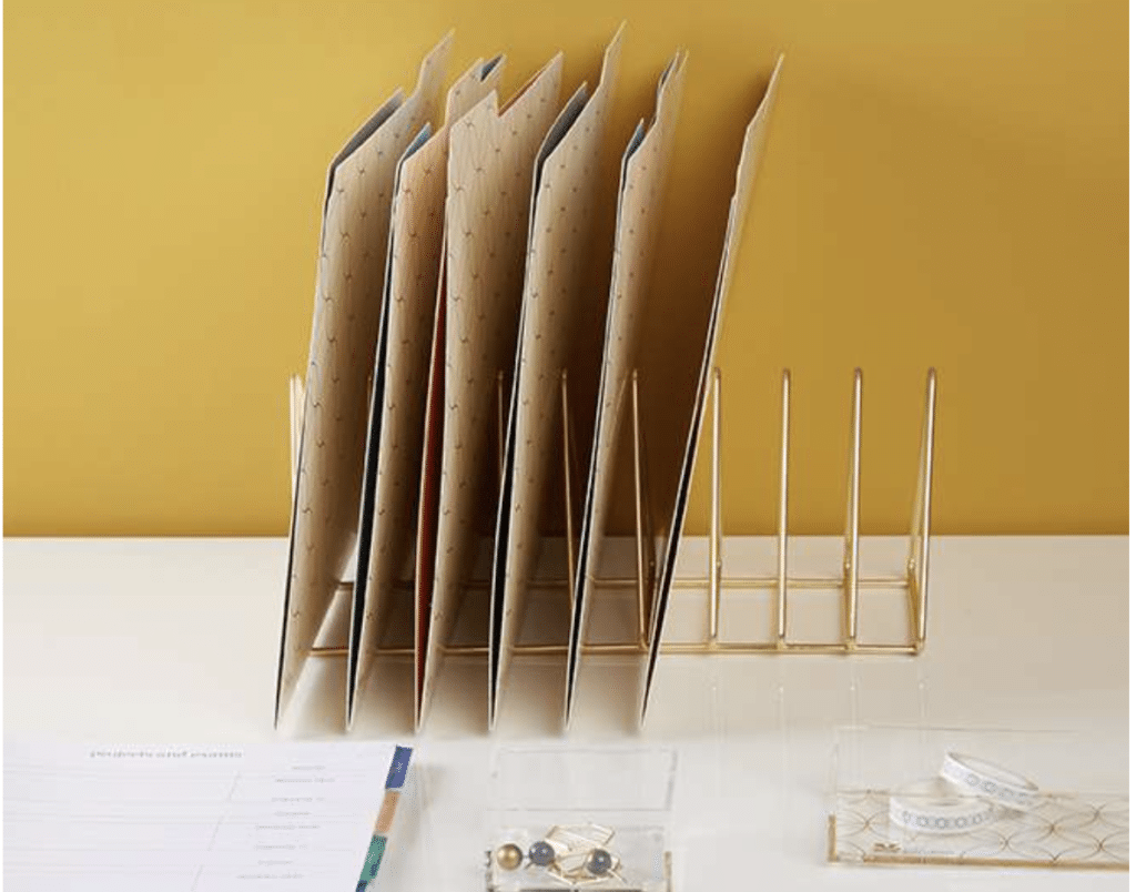 teacher desk organization