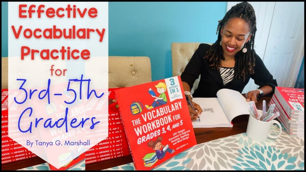 vocabulary practice for upper elementary