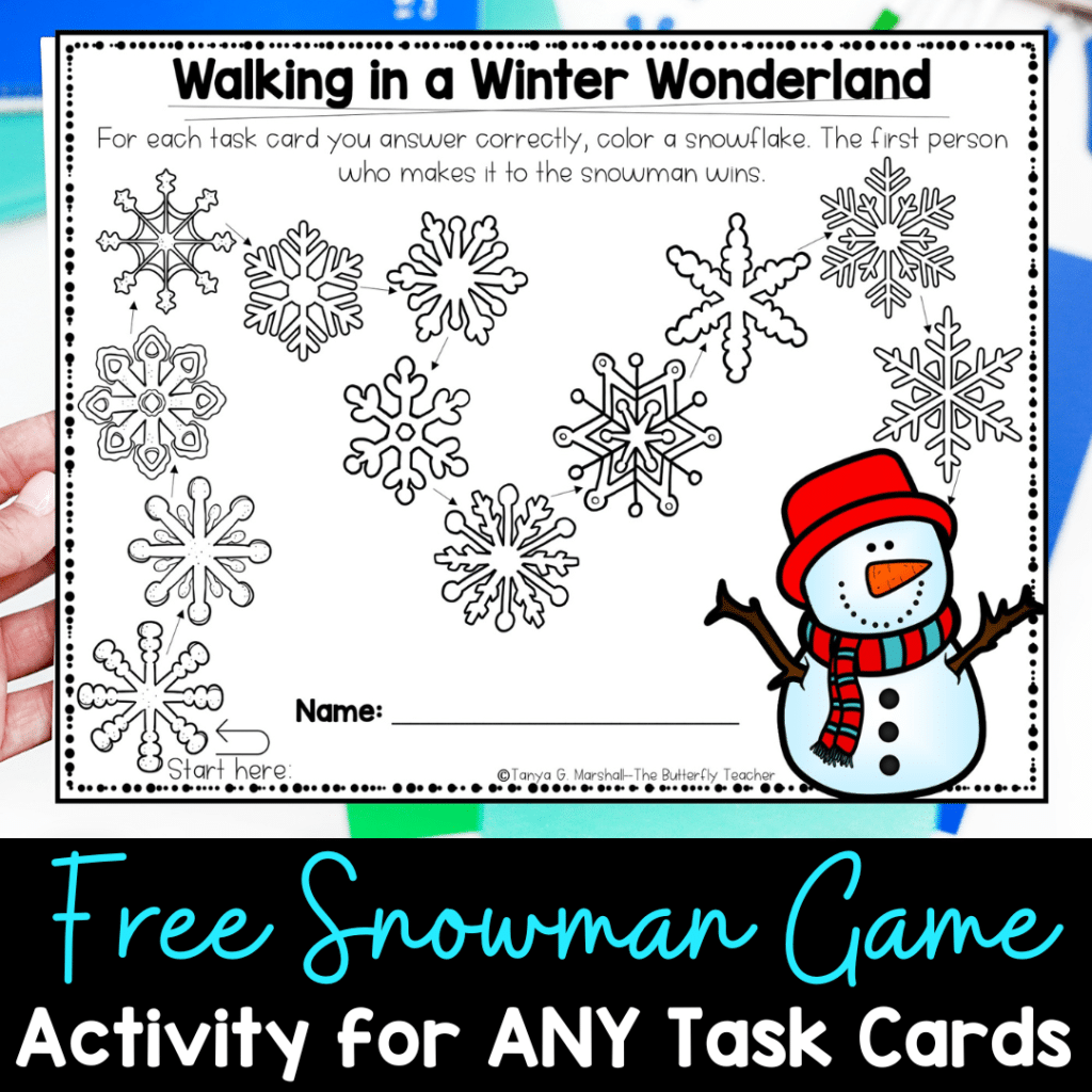 free snowman printables