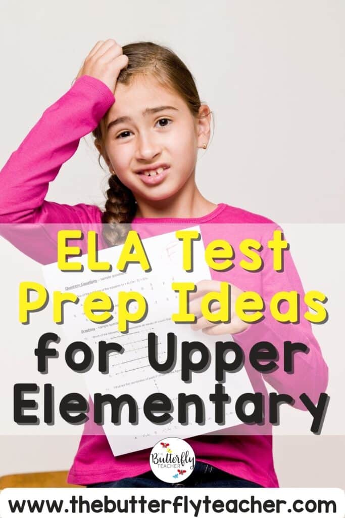ELA Test Prep Ideas for Kids