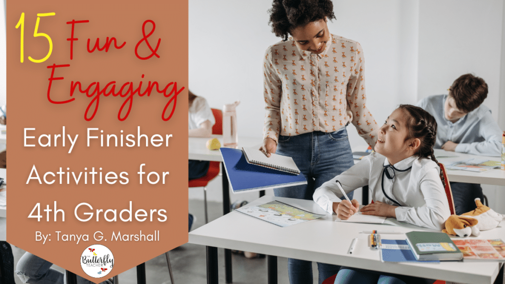 15 Early Finisher Activities for 4th Graders
