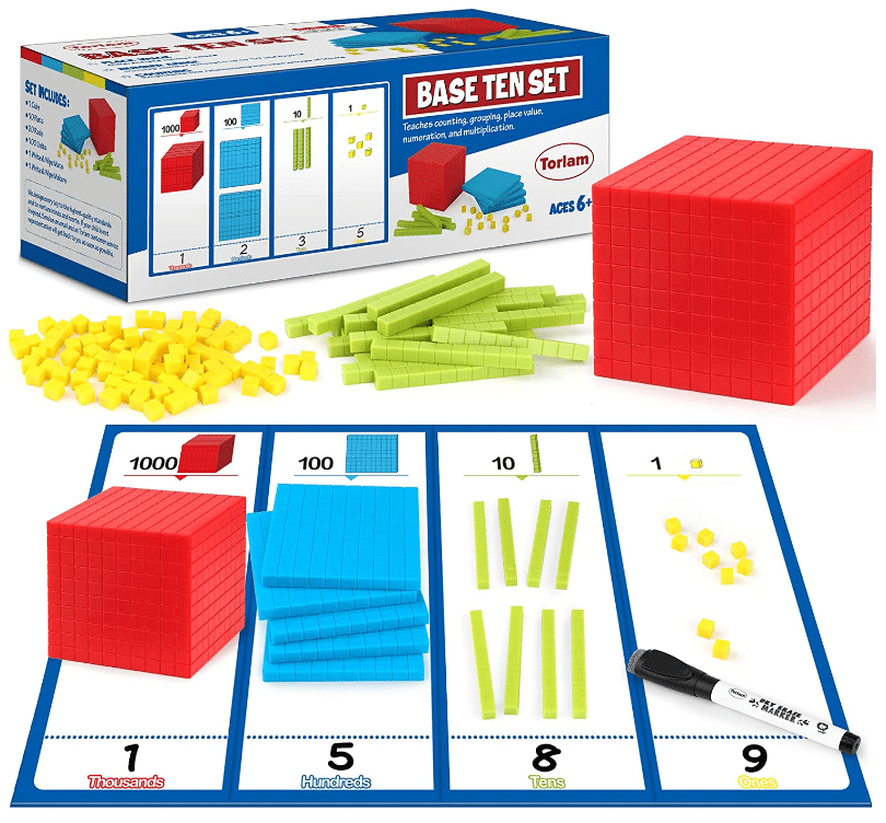 Math Supplies for Teachers - Place Value Math Manipulatives