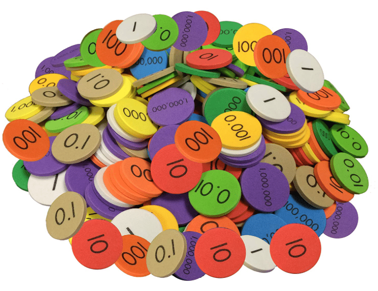 Math Supplies for Teachers - Place Value Math Manipulatives