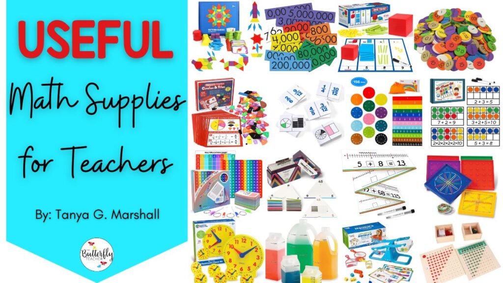 Math Supplies for Teachers