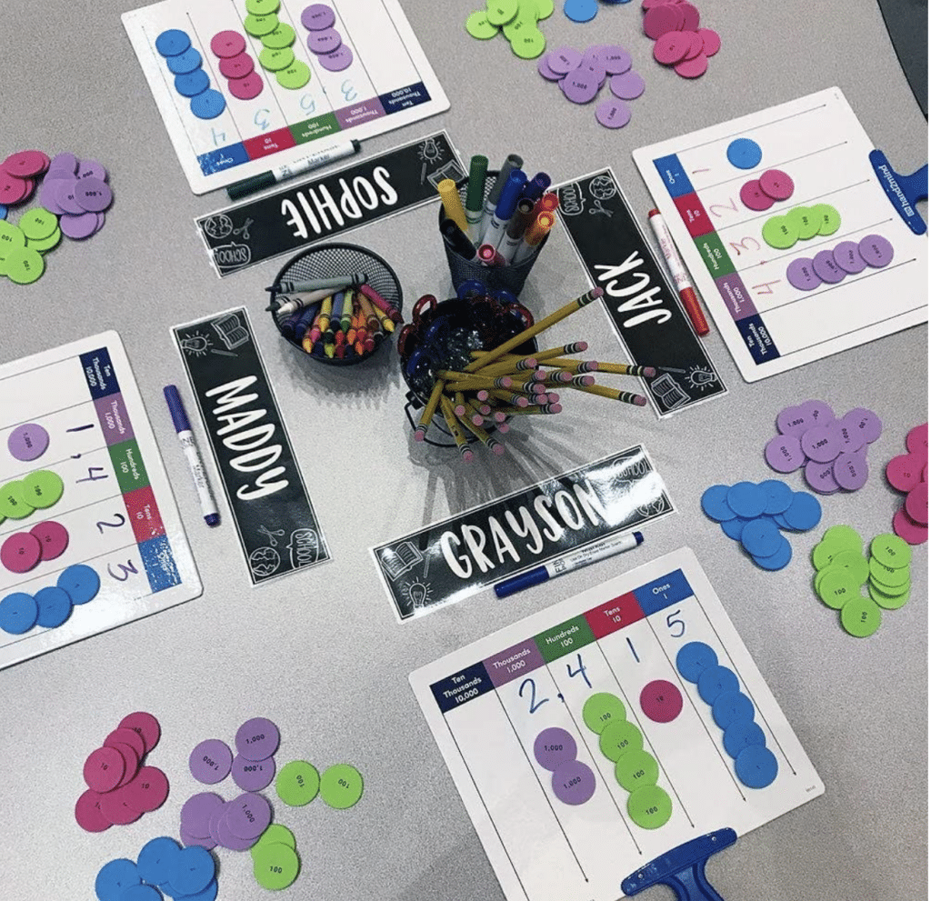 teach place value to 4th grade
