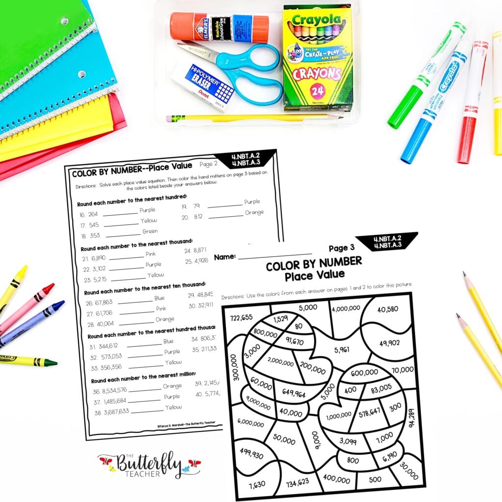 teach place value to 4th grade