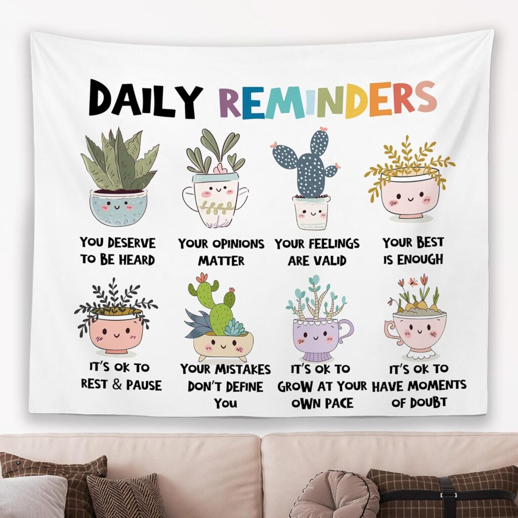 Calming Tapestry Decoration for Classrooms