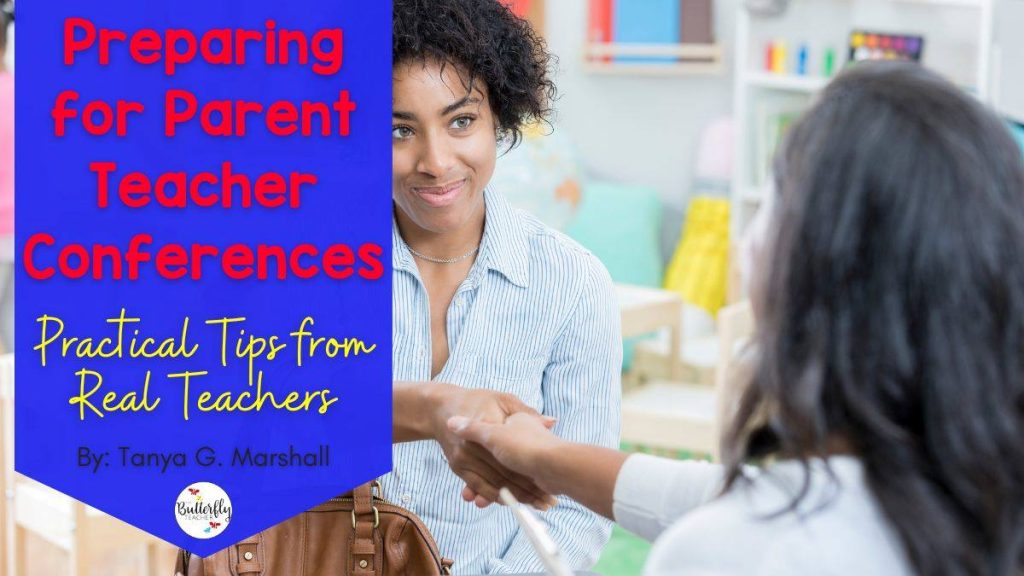 preparing for parent teacher conferences