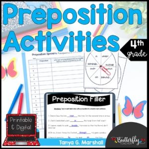prepositions activities