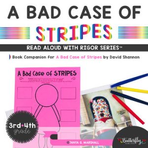 A Bad Case of Stripes: Printable Read Aloud Companion Set + Google Slides