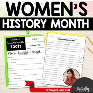 women's history month biographies