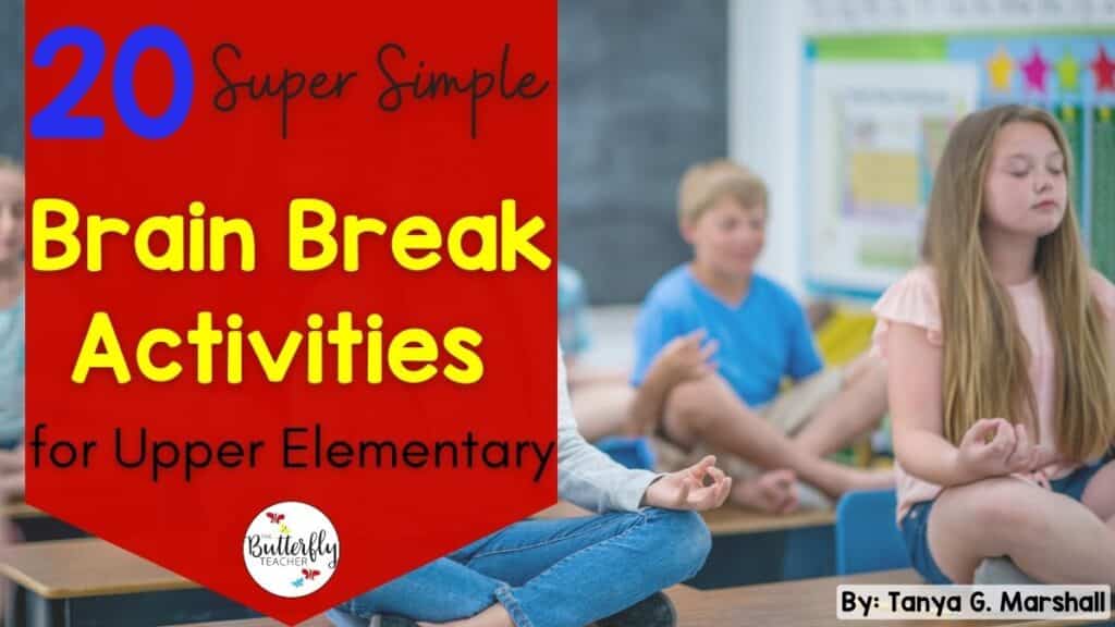 brain break activities for upper elementary