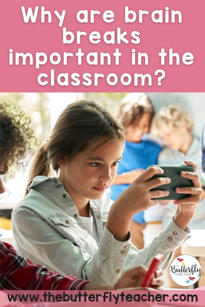 brain break activities for upper elementary