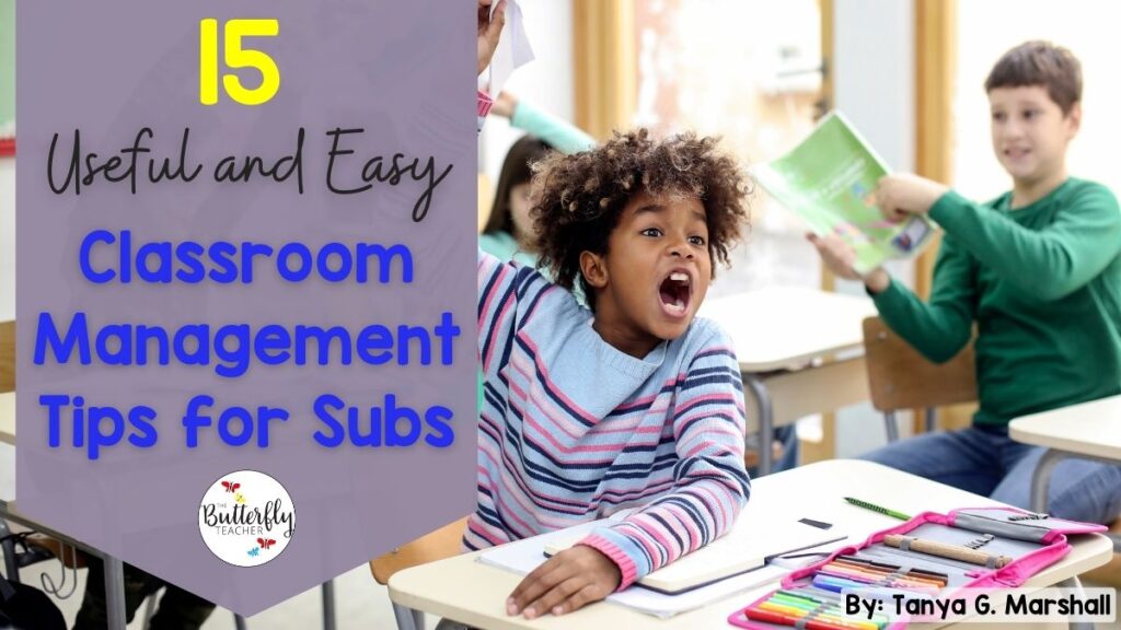 Classroom Management Tips for Subs