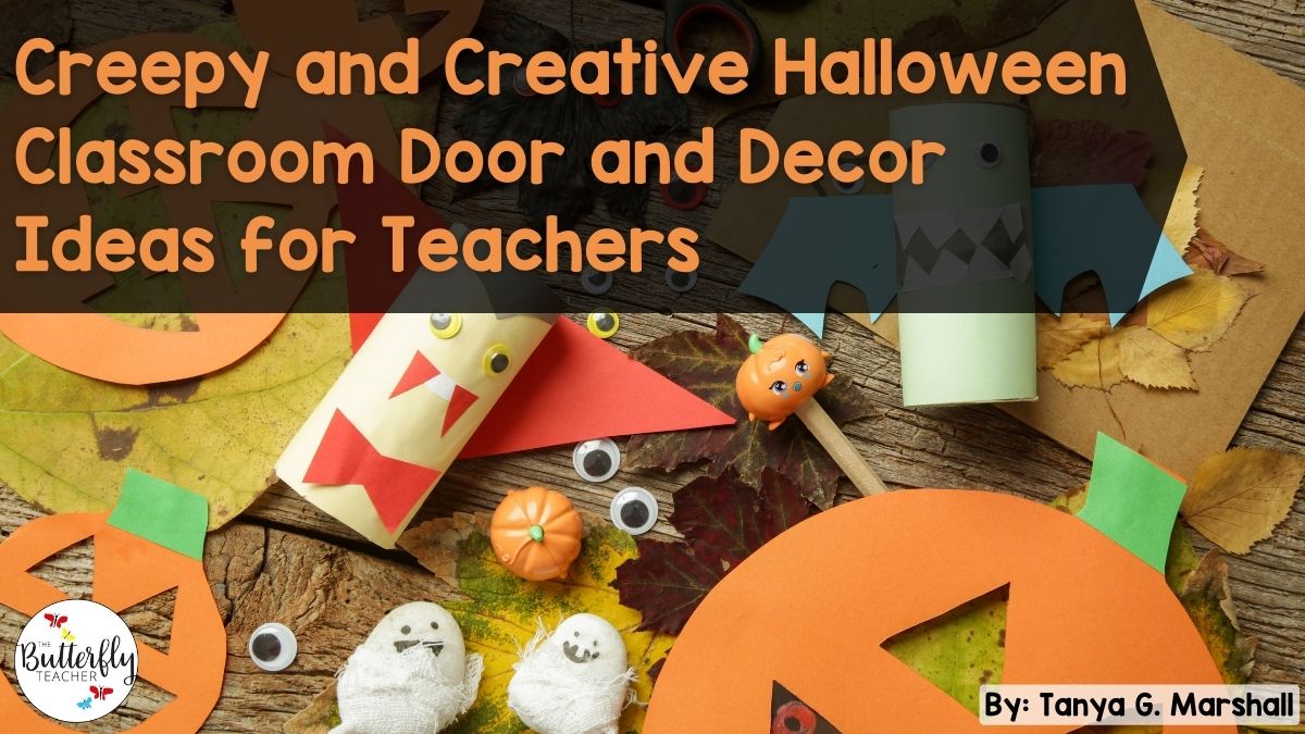 Halloween Classroom Door and Decor Ideas