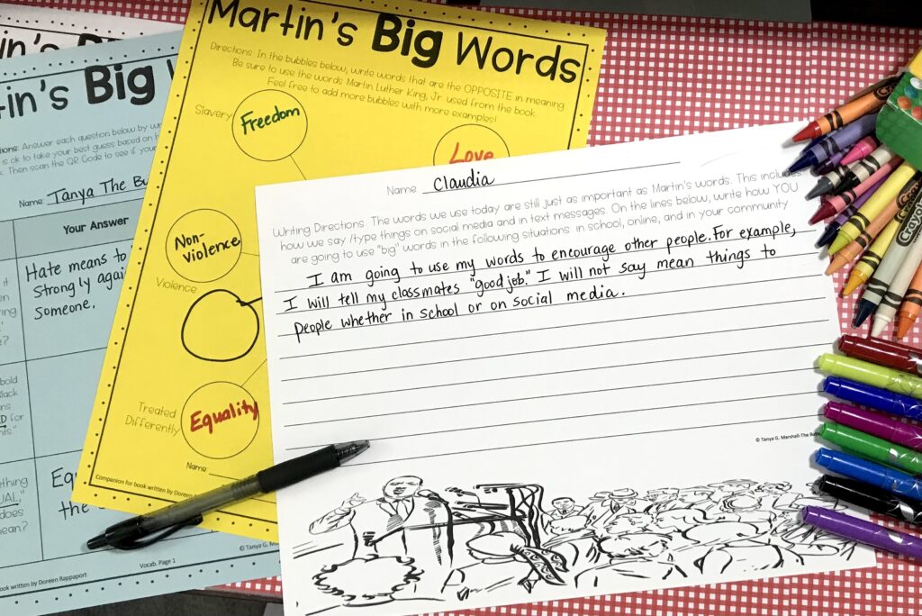 creative MLK Day activities