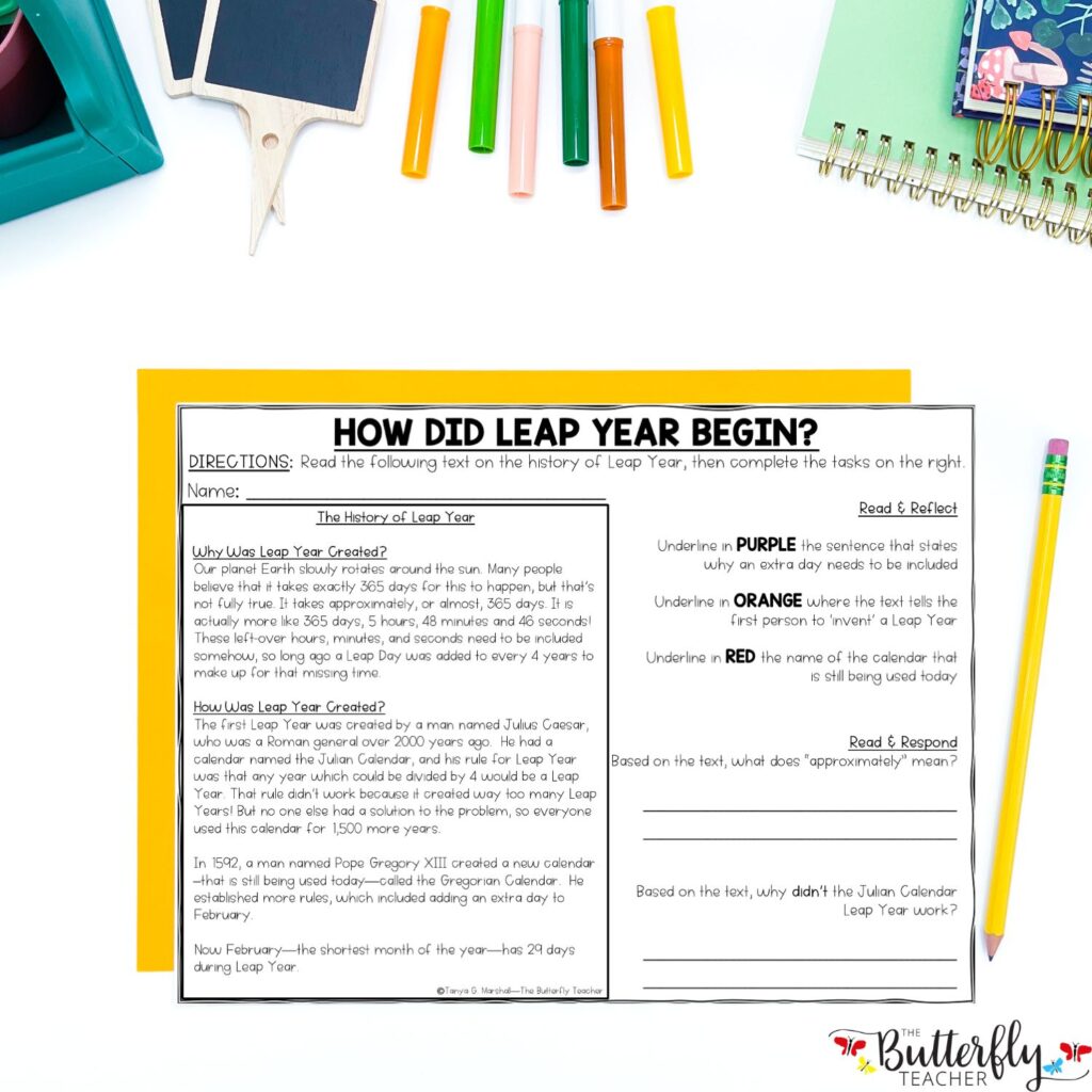 leap year reading