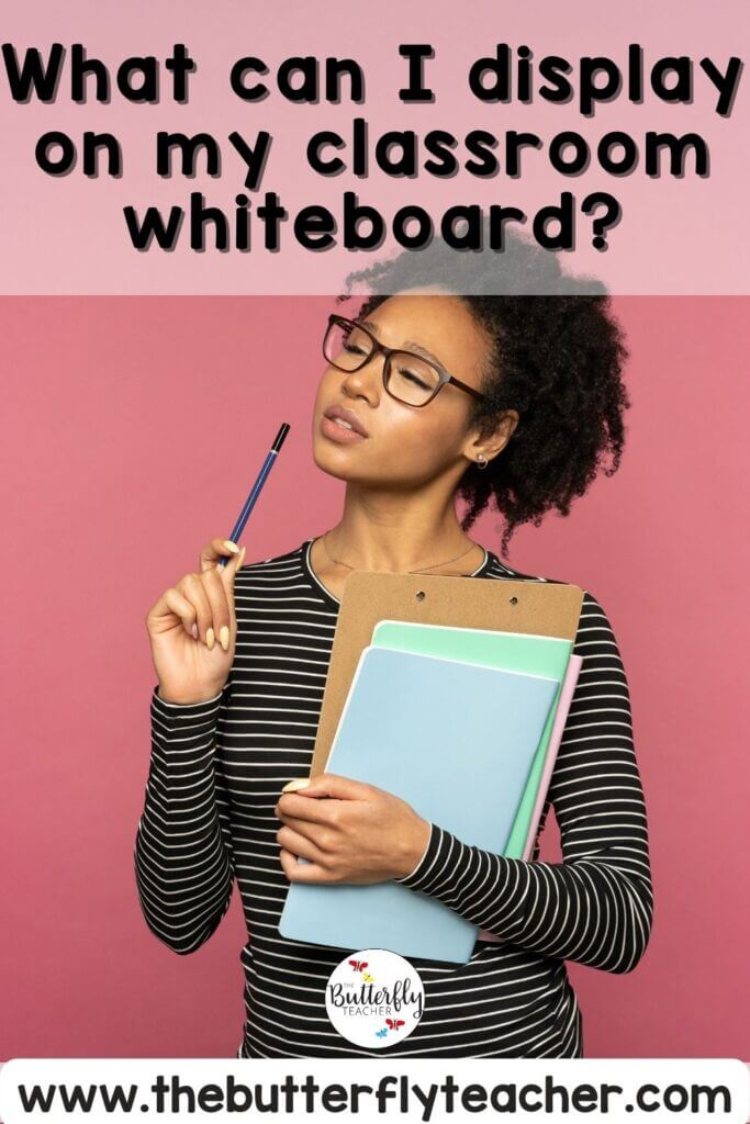 Creative Classroom Whiteboard Organization Ideas for Upper Elementary