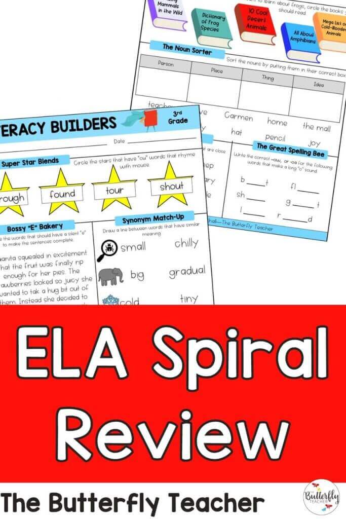 What is ELA Spiral Review? A Guide to Upper Elementary Spiral Review