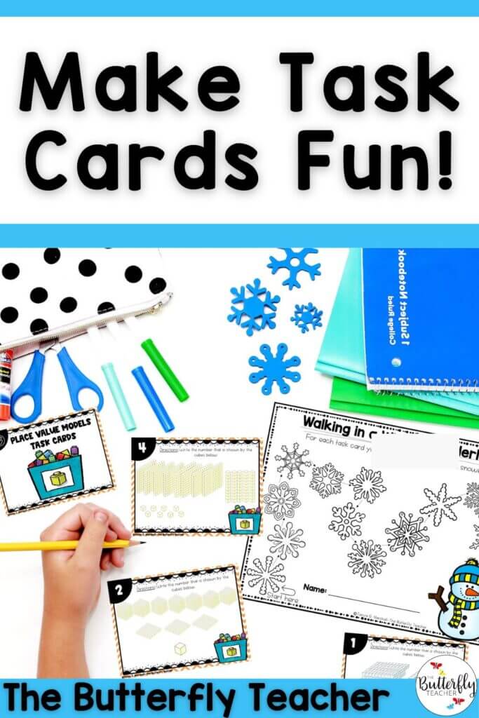 make task cards fun
