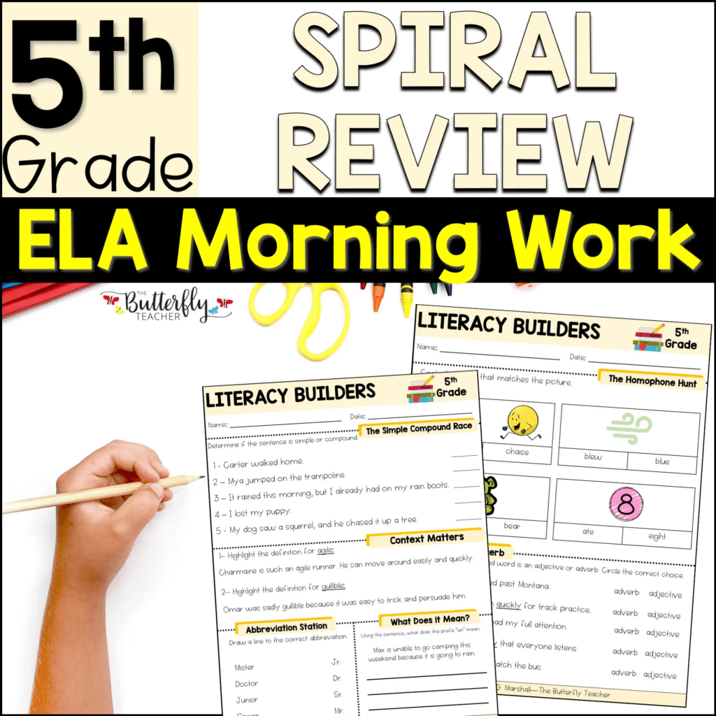 ela spiral review