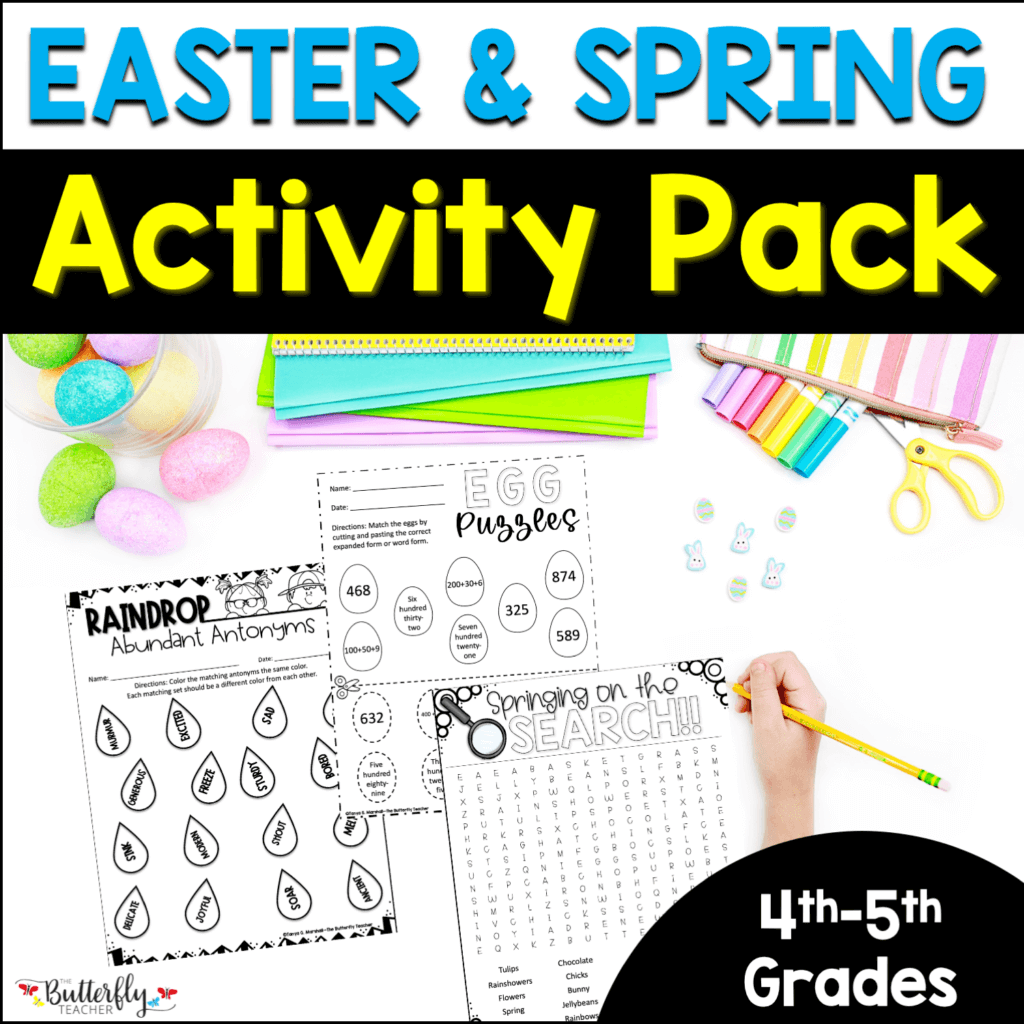 easter fun packet