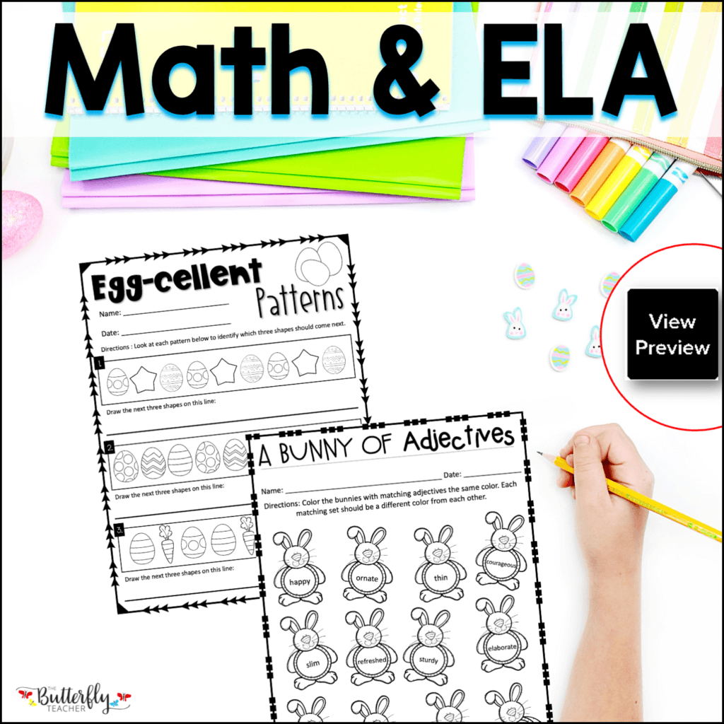 spring fun packet