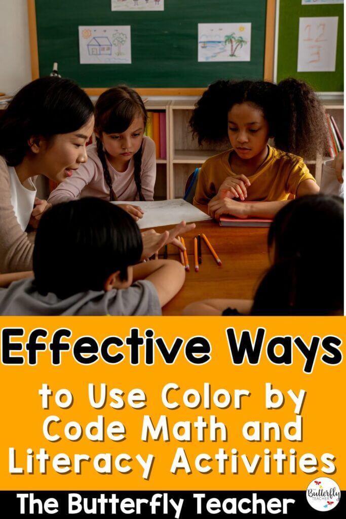 Effective Ways to Use Color by Code Math and Literacy Activities