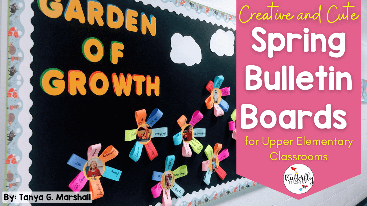 cute spring bulletin boards
