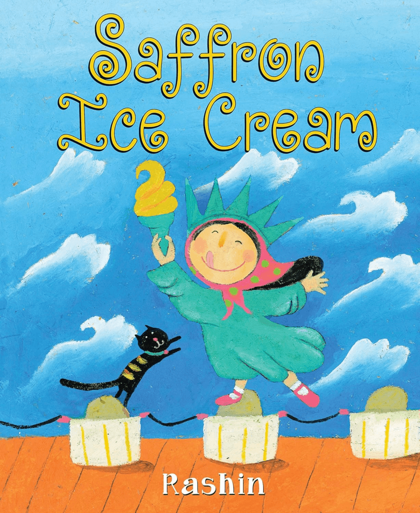 summer books for kids saffron ice cream