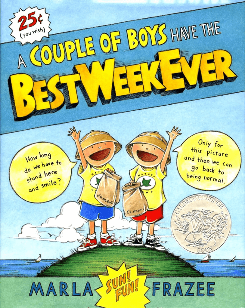 couple of boys have the best week ever summer book