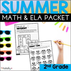 2nd grade summer review activities