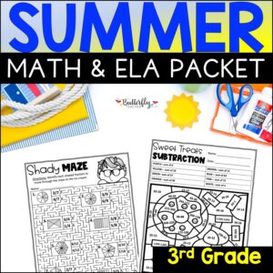3rd grade summer review activities