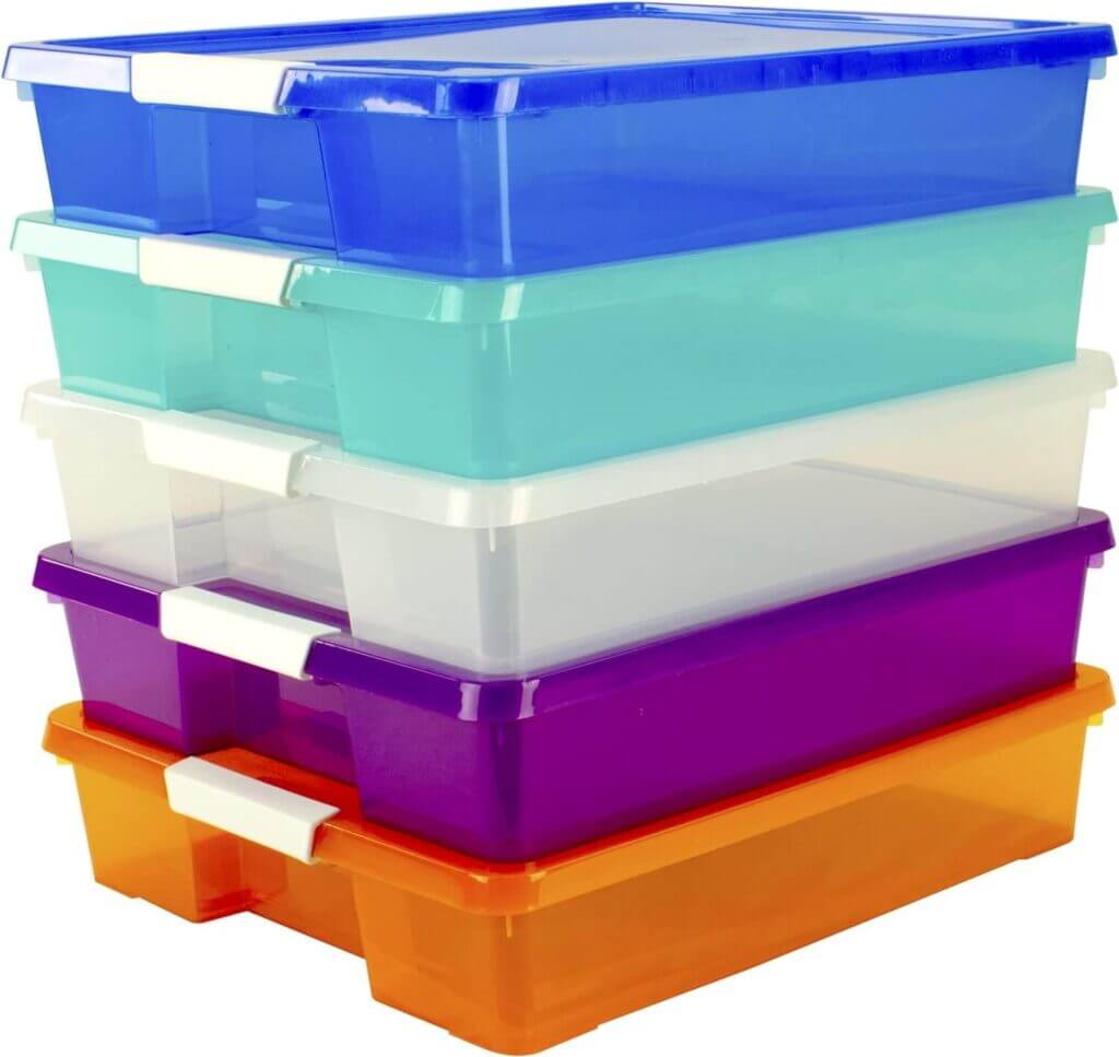 organize math supplies