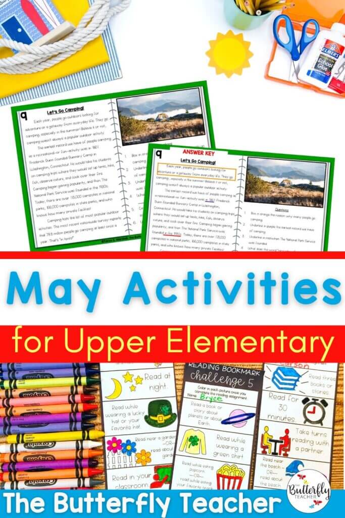 15 Enjoyable and Interactive May Activities for Upper Elementary Teachers