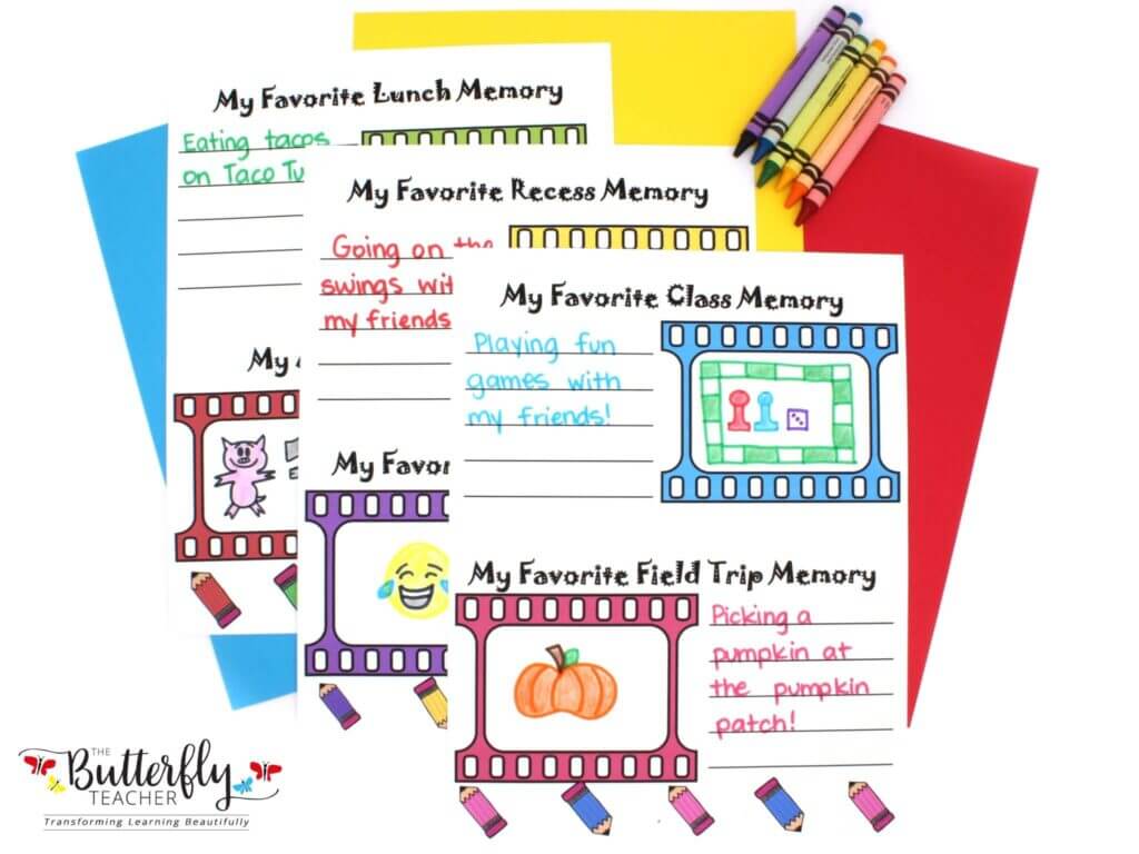 end of the year classroom party