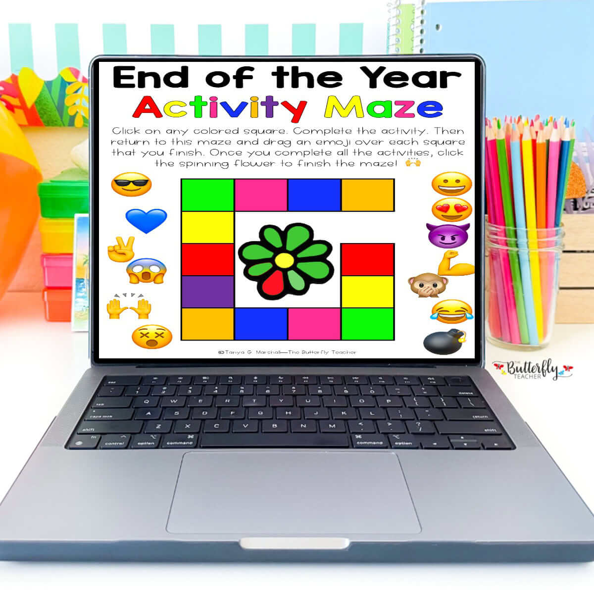 end of the year fun activities digital