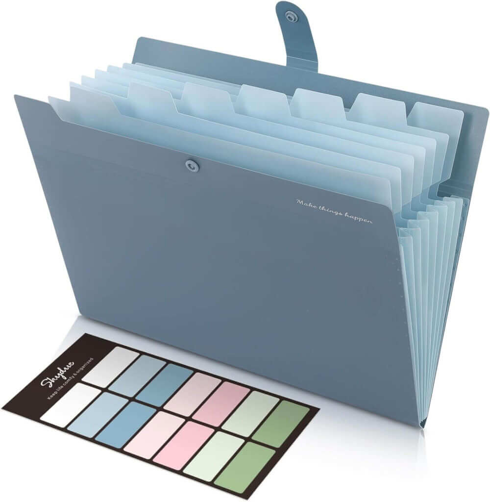 organize math supplies
