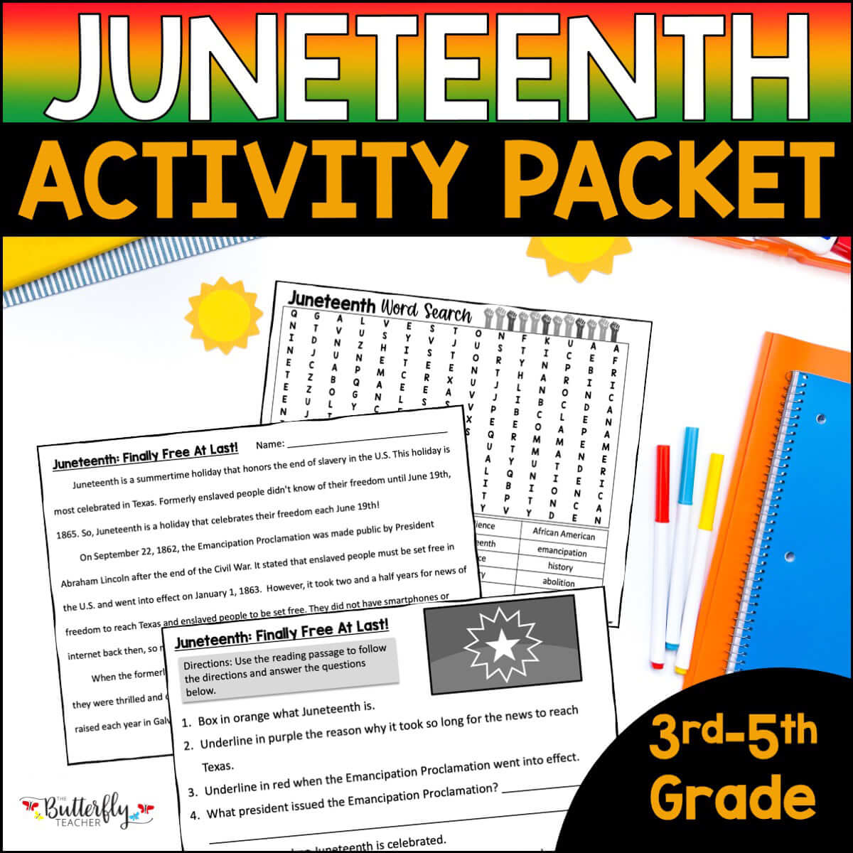 juneteenth reading comprehension