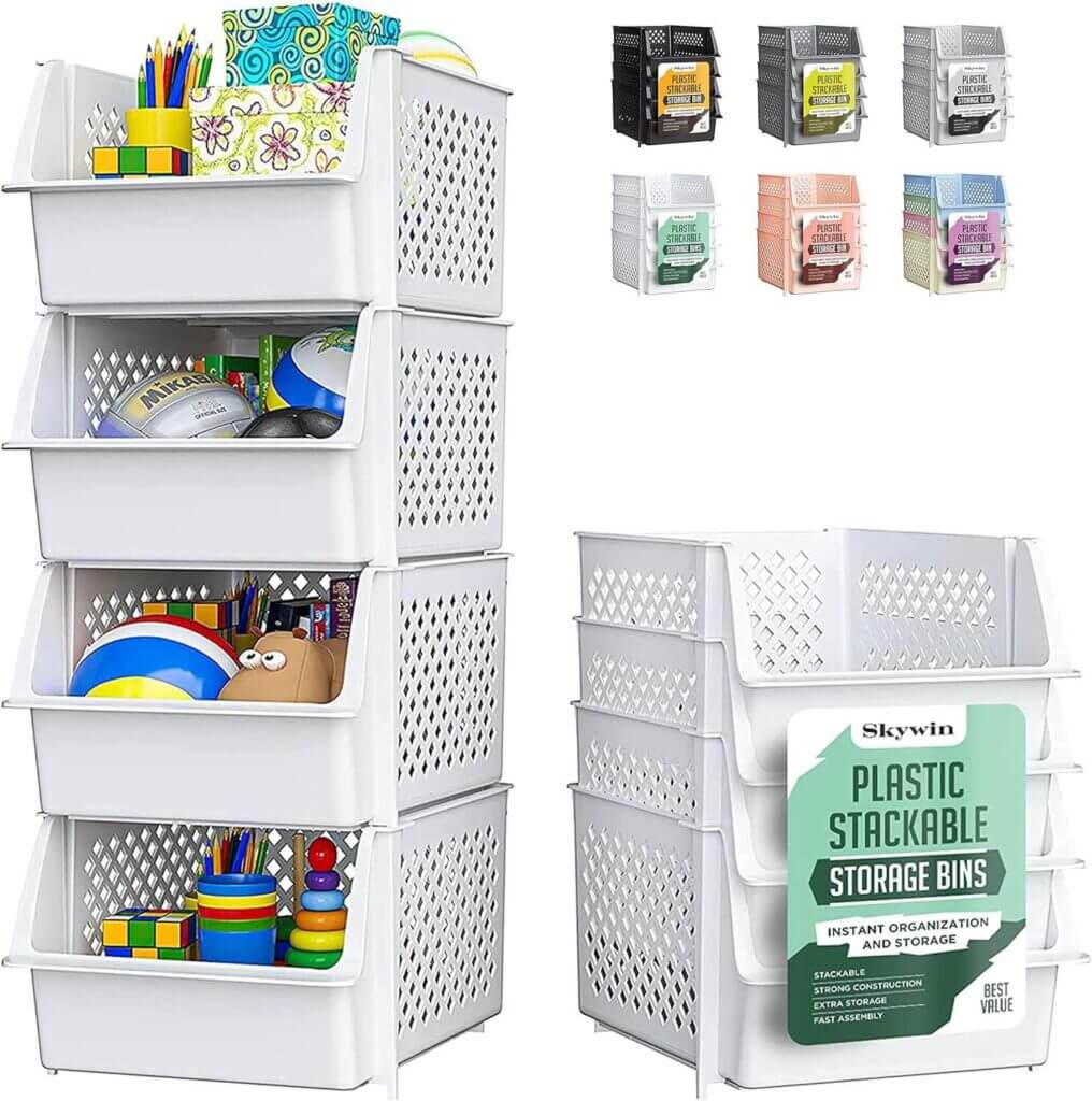 organize math supplies