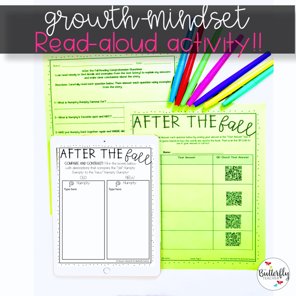 teaching growth mindset