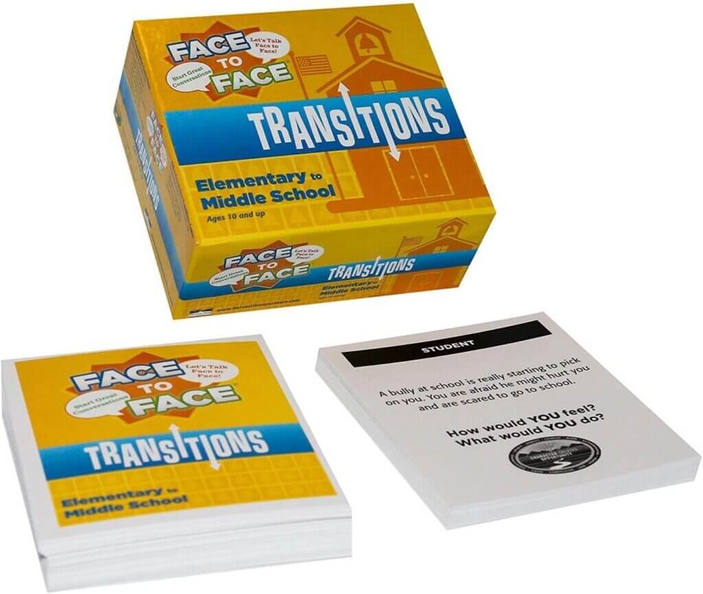 Social skills game for elementary to middle school transition