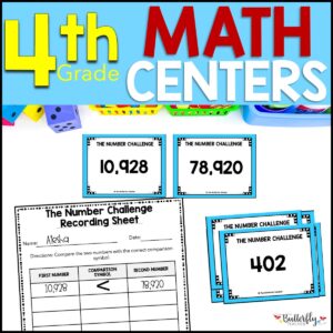 4th grade math centers