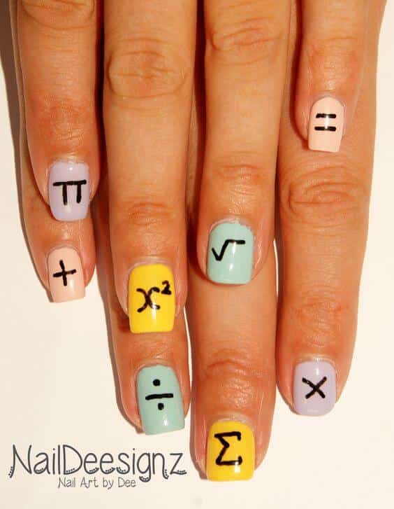 back to school nails for teachers