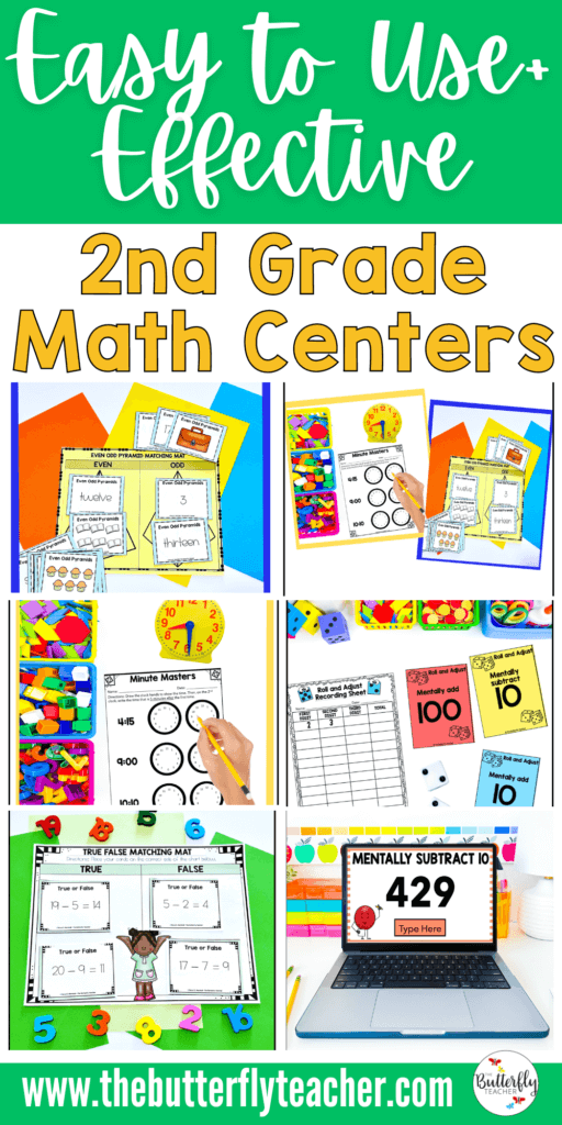 2nd grade hands-on math centers