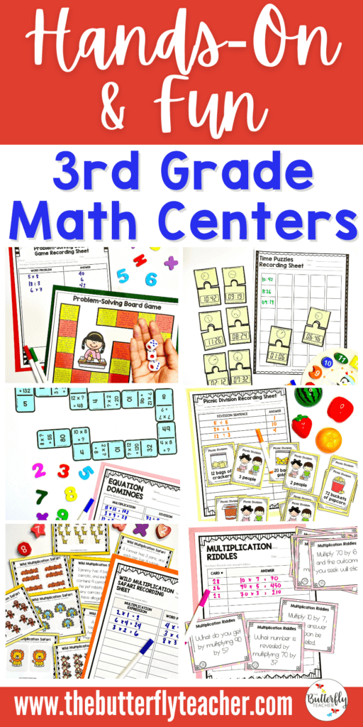 engaging 3rd grade math centers for key concepts