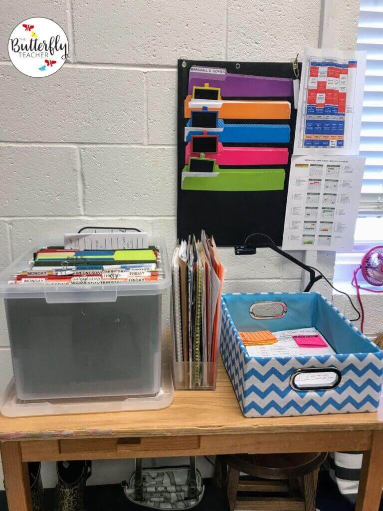 teacher desk area ideas