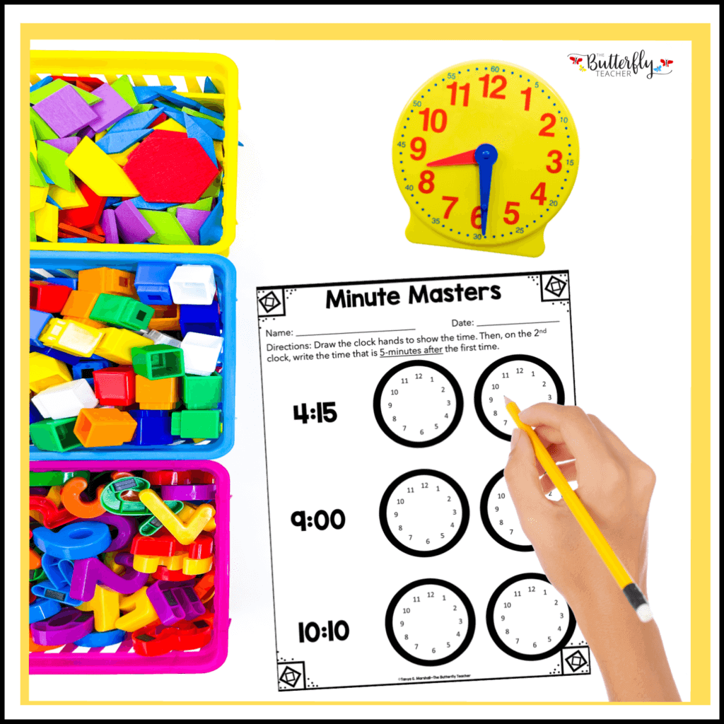 2nd grade hands-on math centers