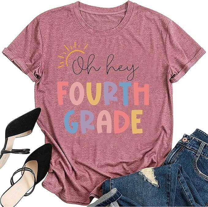23 Cute Teacher T-Shirts for 4th Grade Teachers 5 Cute Teacher T-Shirts
