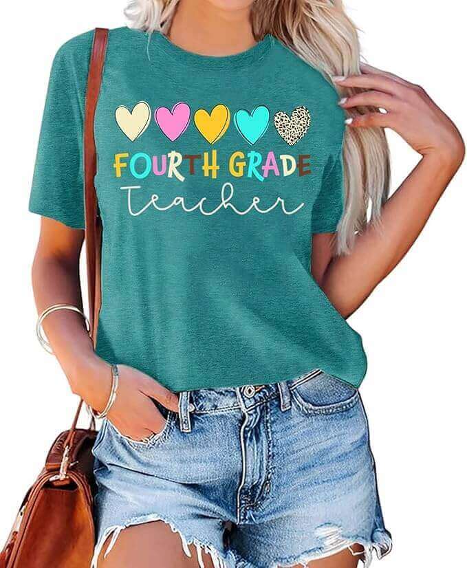 23 Cute Teacher T-Shirts for 4th Grade Teachers 10 Cute Teacher T-Shirts
